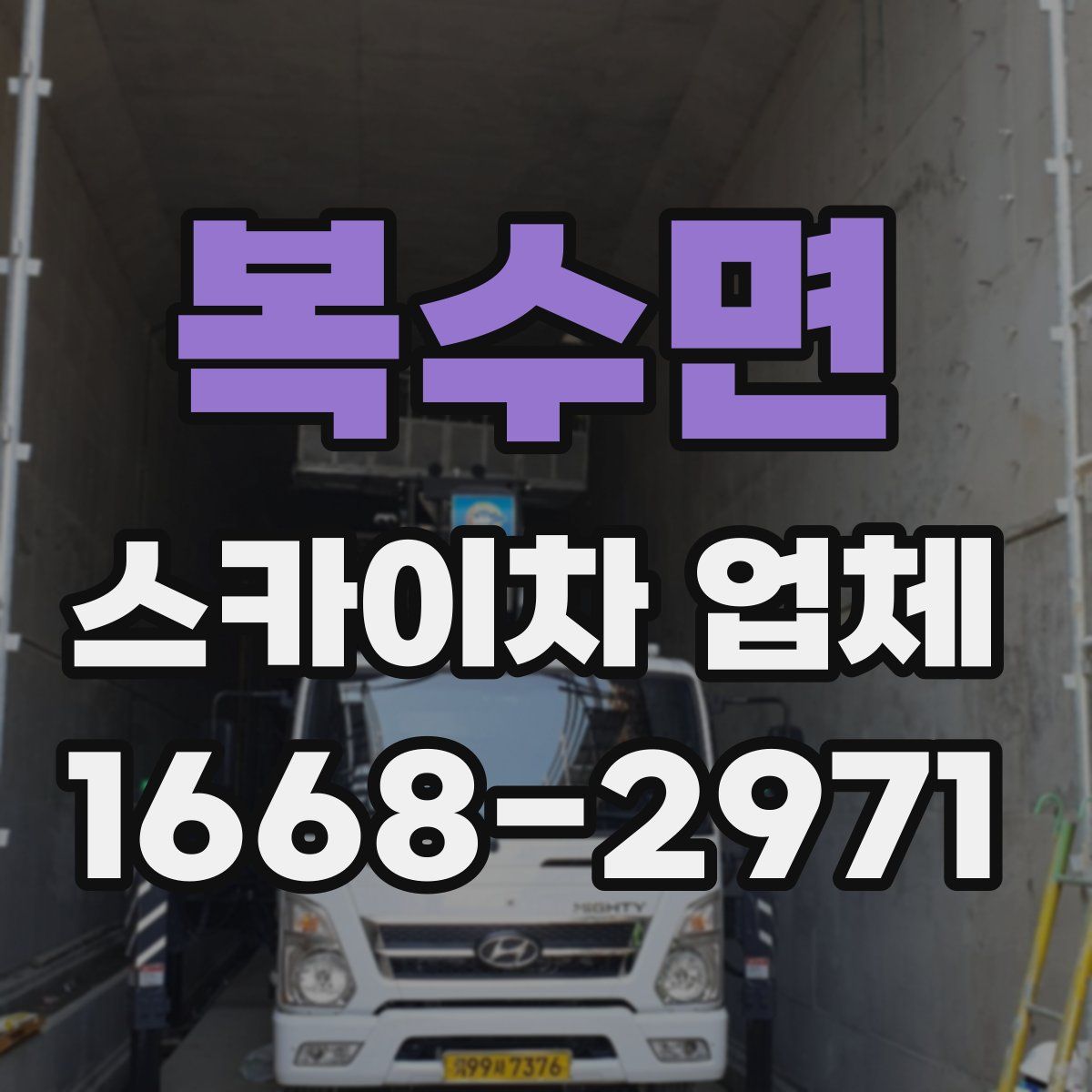 복수면 스카이차 업체