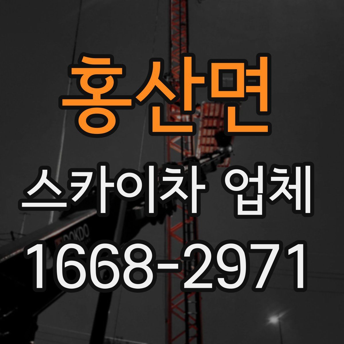 홍산면 스카이차 업체