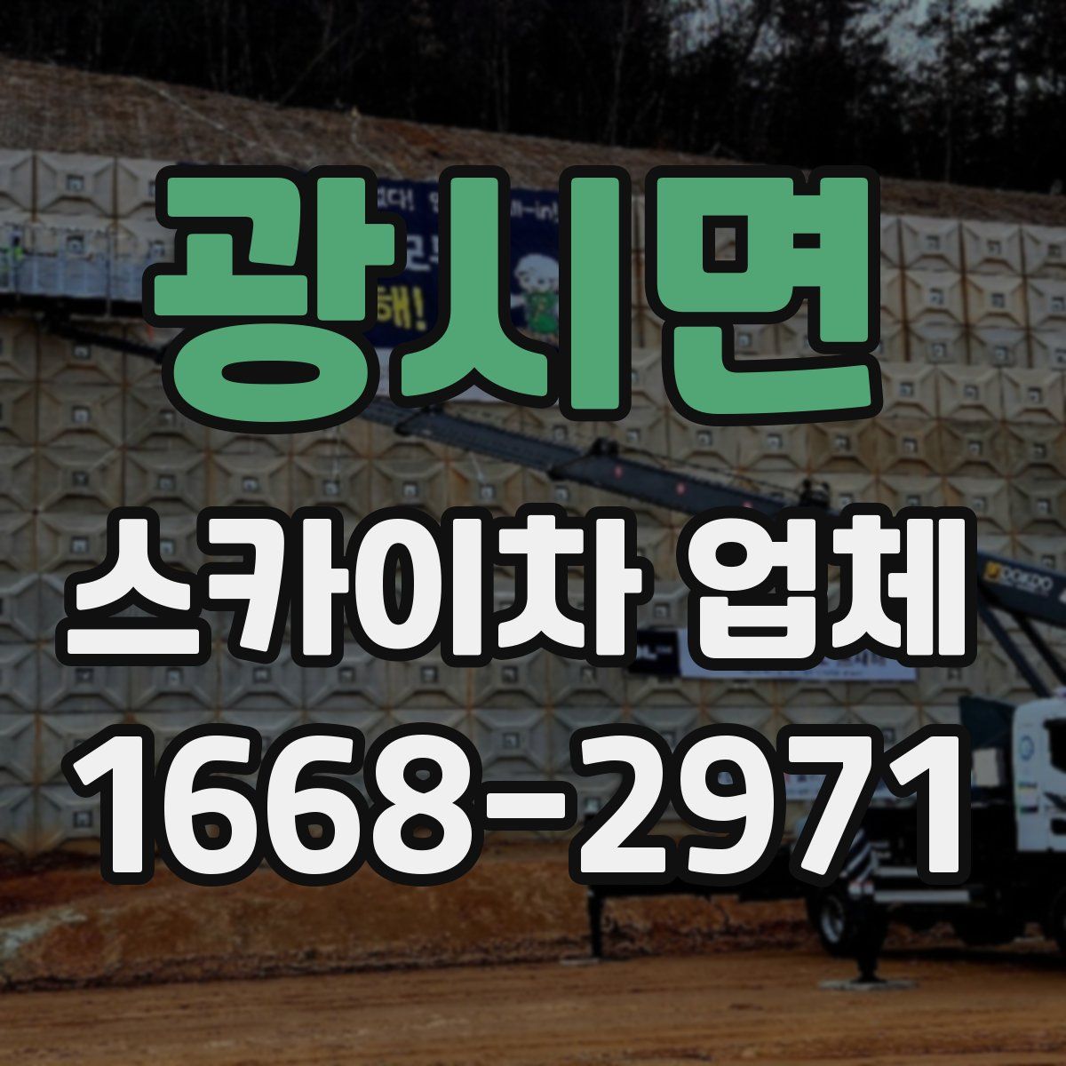 광시면 스카이차 업체