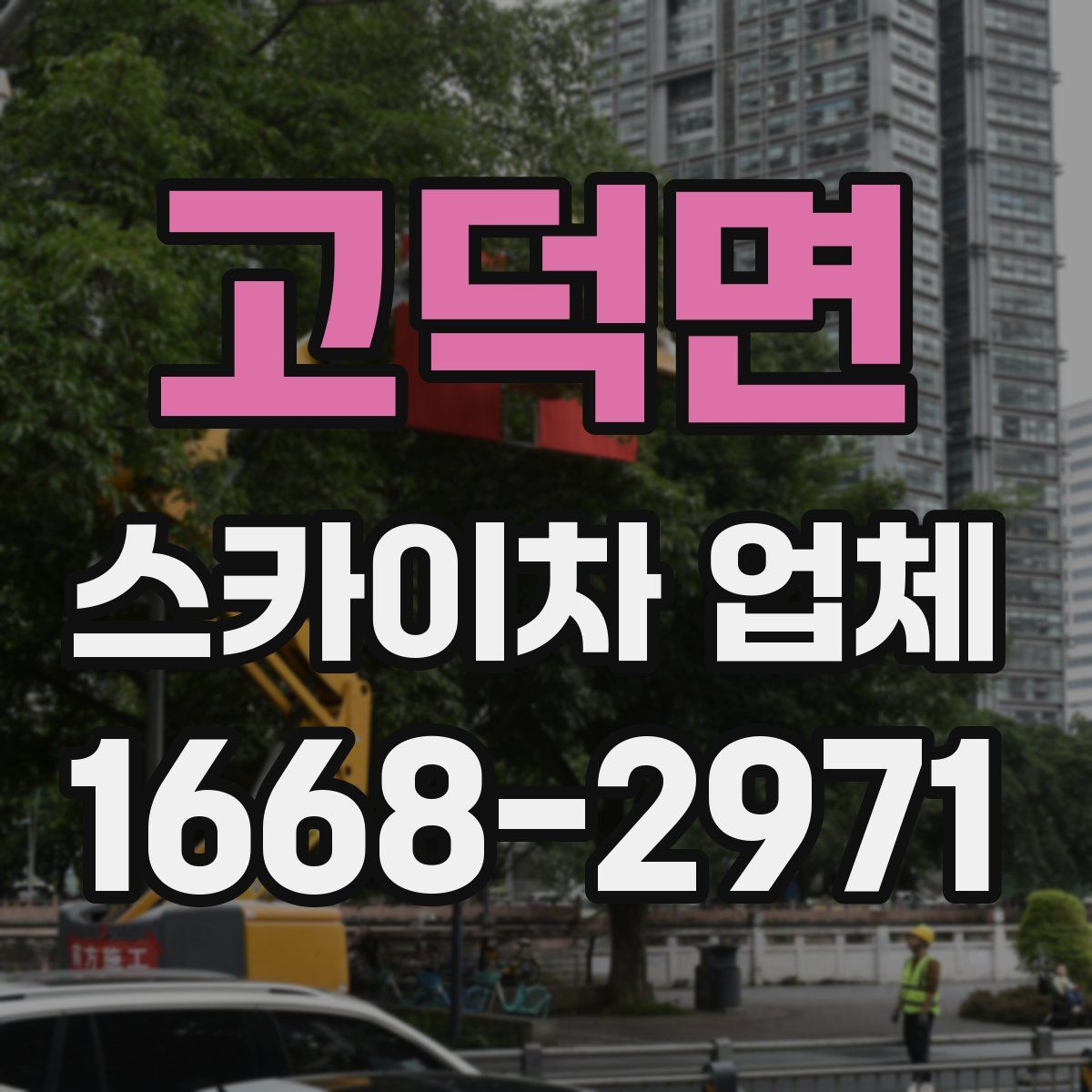 고덕면 스카이차 업체