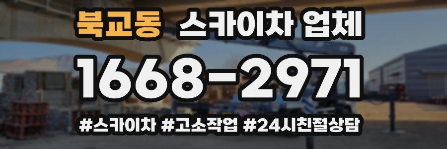 북교동 스카이차 업체