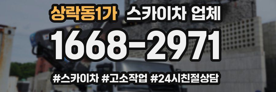 상락동1가 스카이차 업체