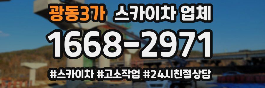 광동3가 스카이차 업체