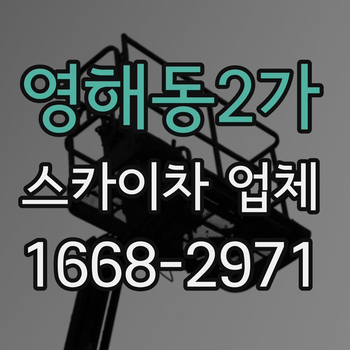 영해동2가 스카이차 업체