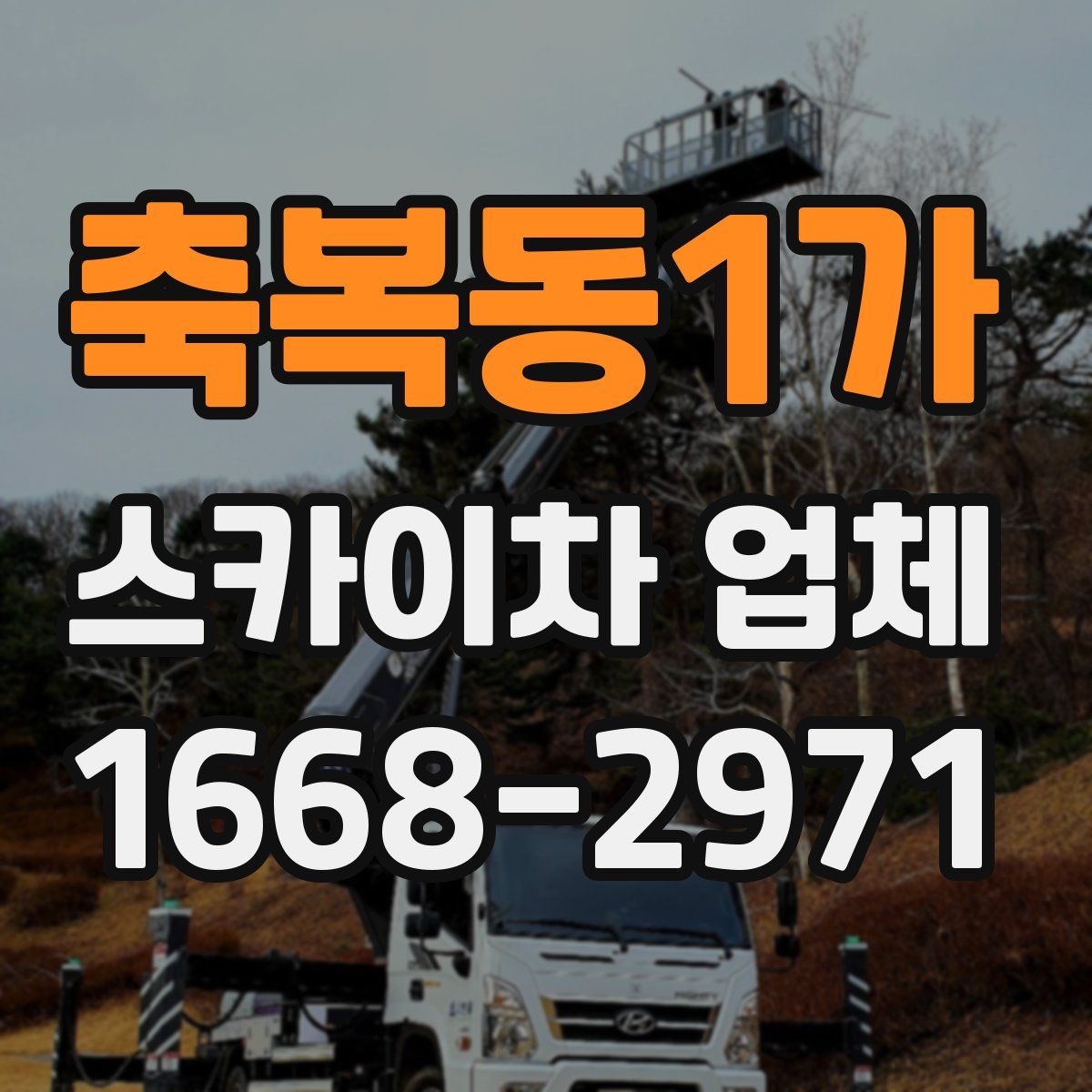 축복동1가 스카이차 업체