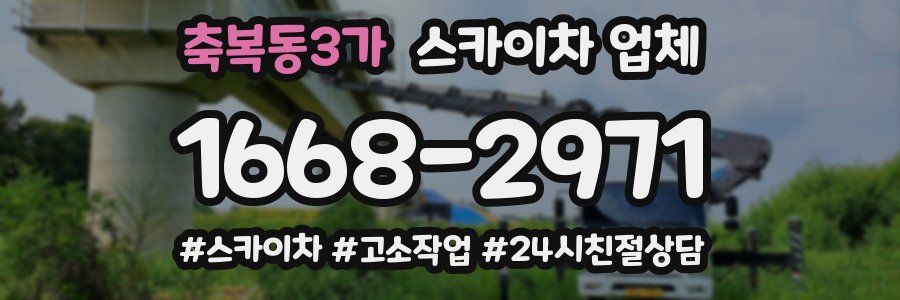 축복동3가 스카이차 업체
