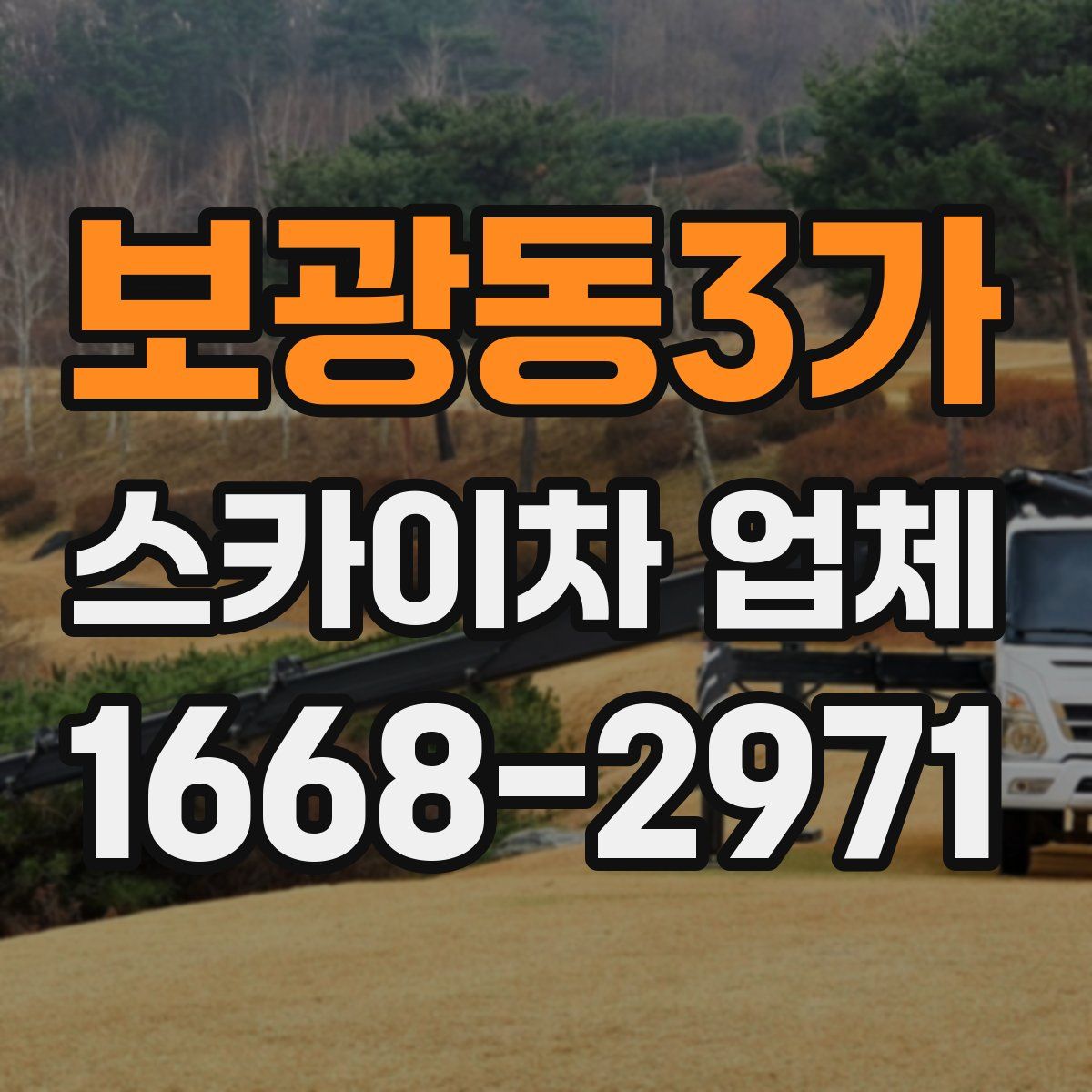 보광동3가 스카이차 업체