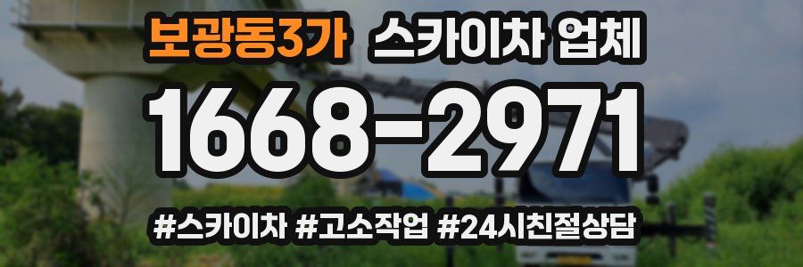 보광동3가 스카이차 업체