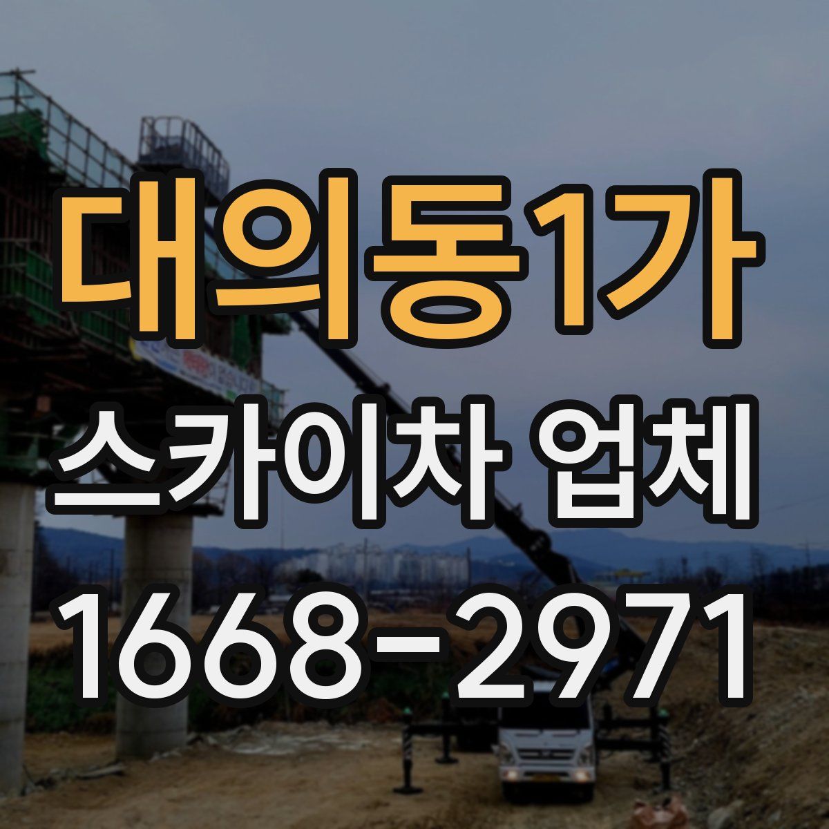 대의동1가 스카이차 업체
