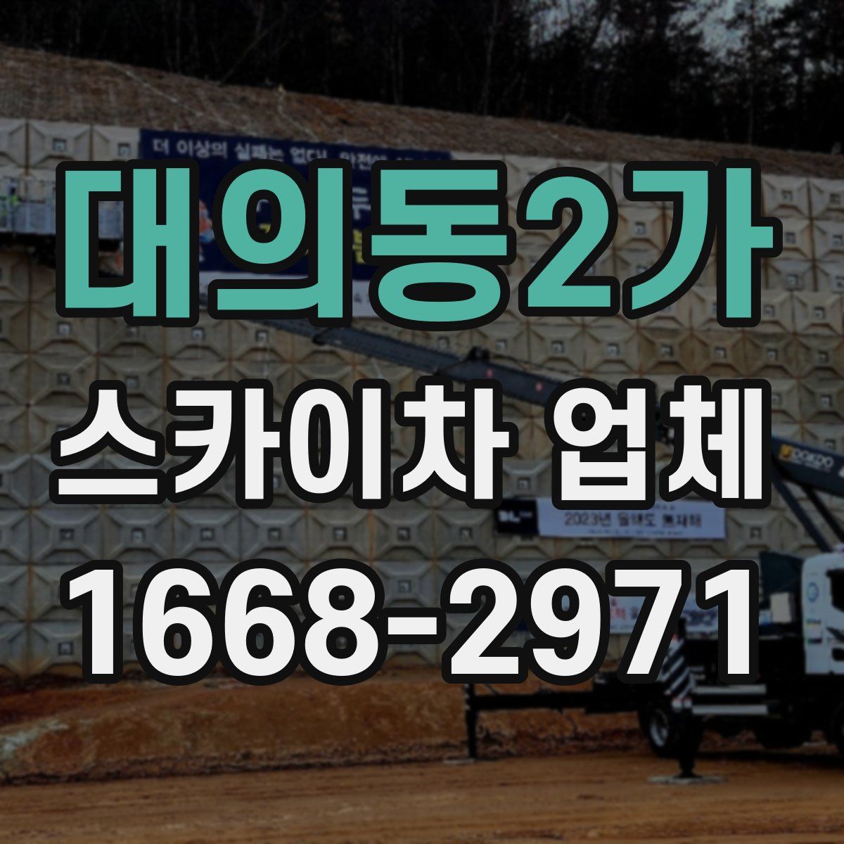 대의동2가 스카이차 업체