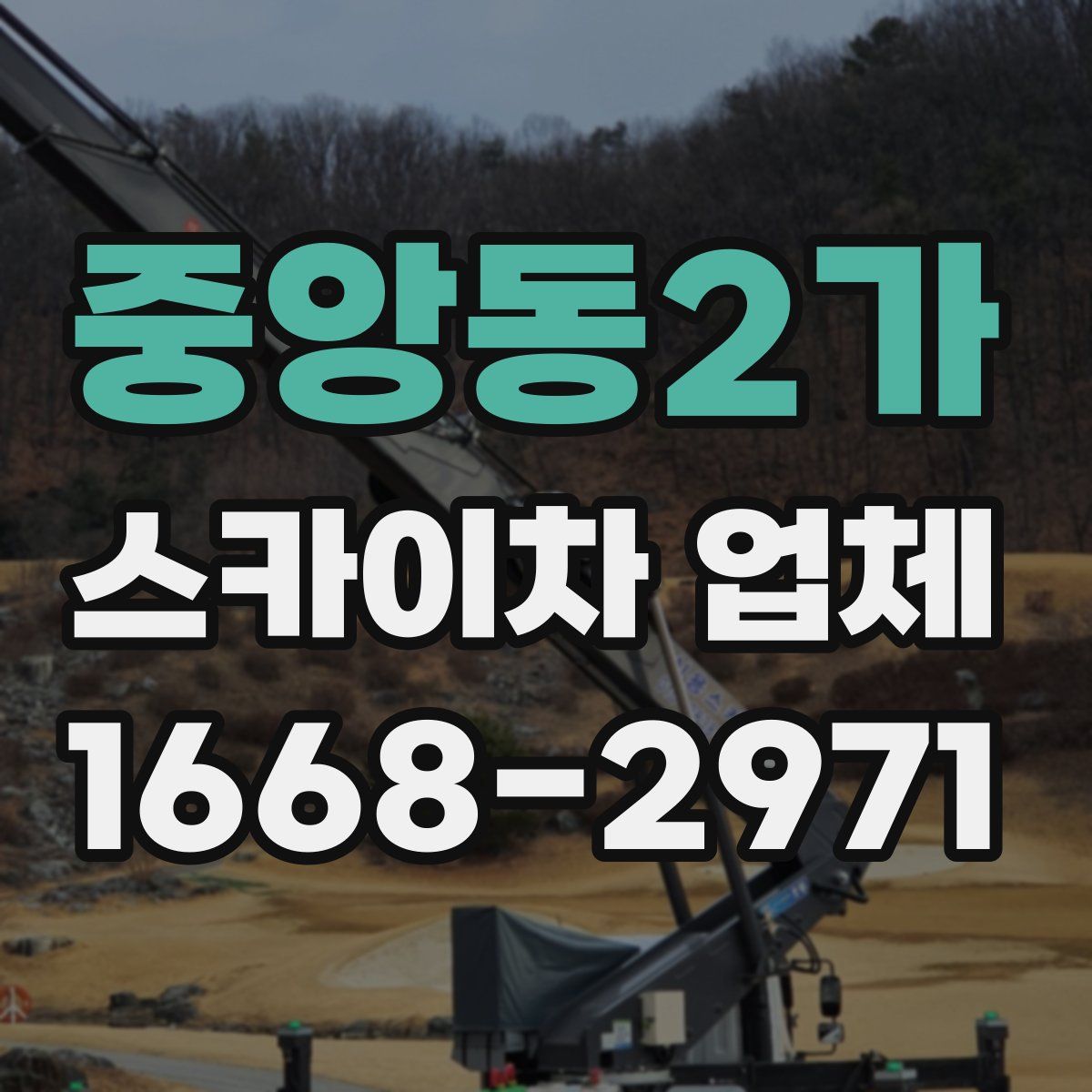 중앙동2가 스카이차 업체
