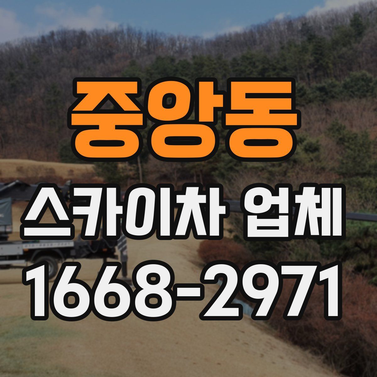 중앙동 스카이차 업체