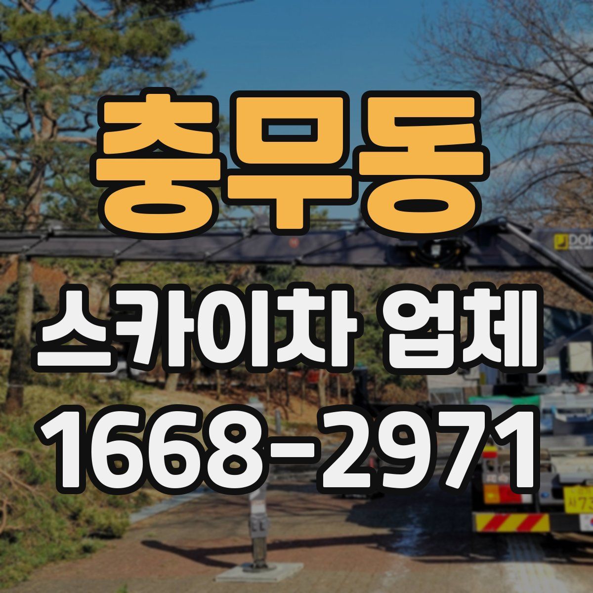 충무동 스카이차 업체