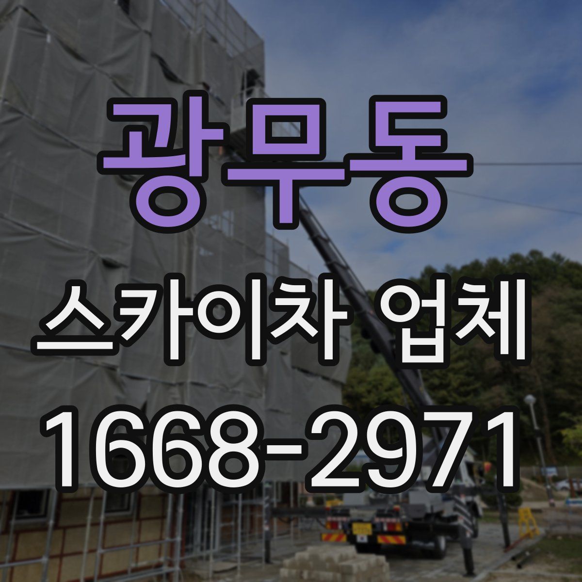 광무동 스카이차 업체