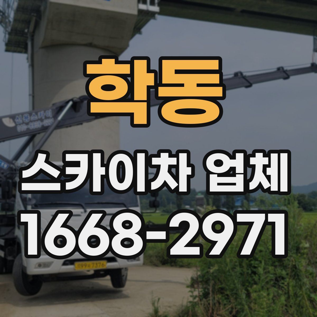 학동 스카이차 업체