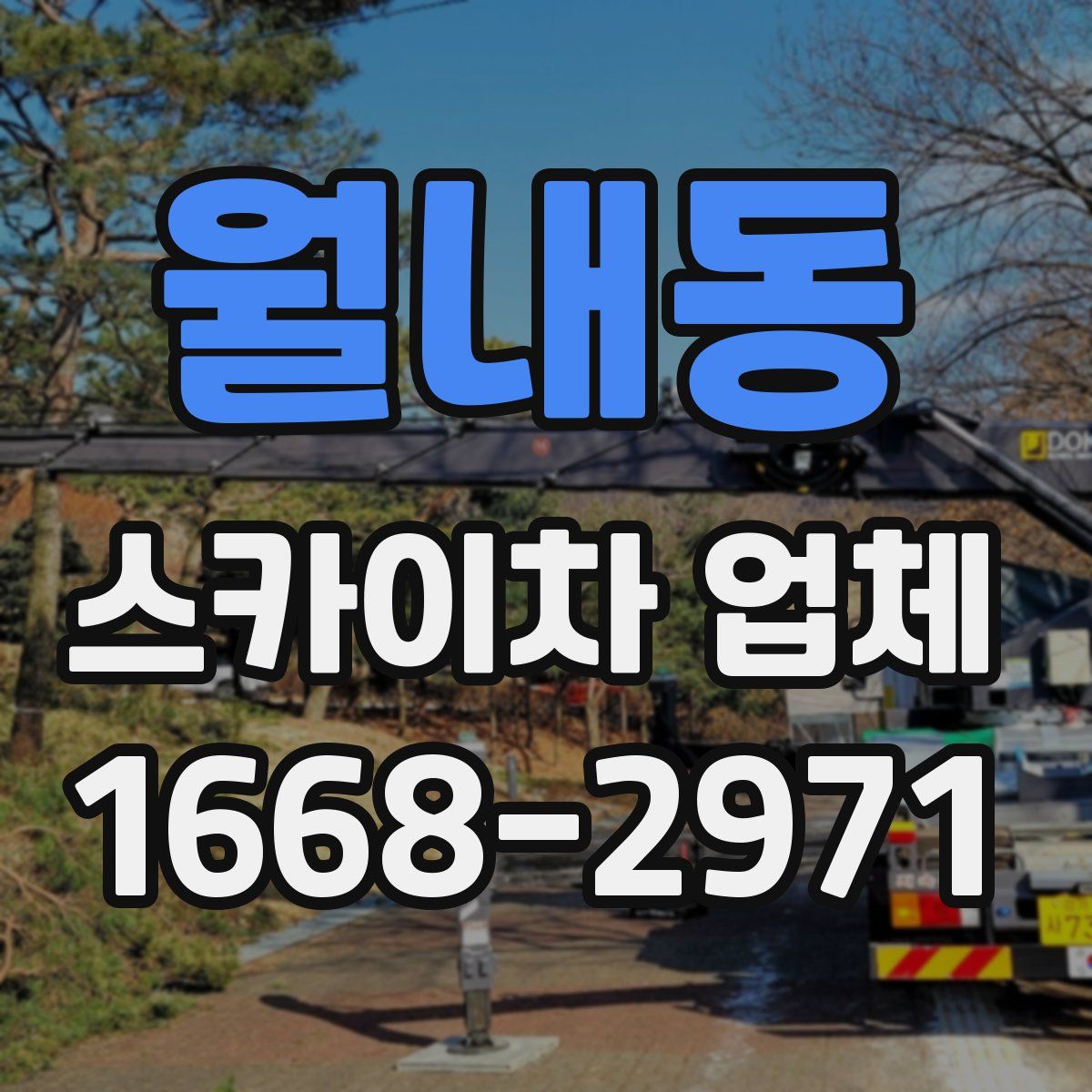 월내동 스카이차 업체