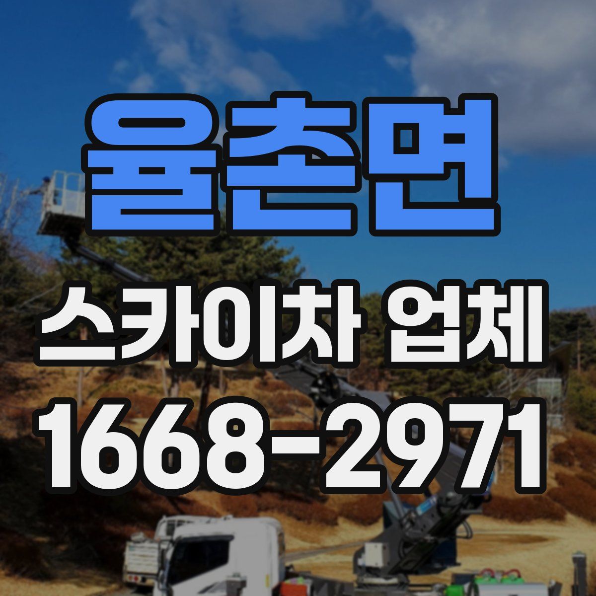 율촌면 스카이차 업체