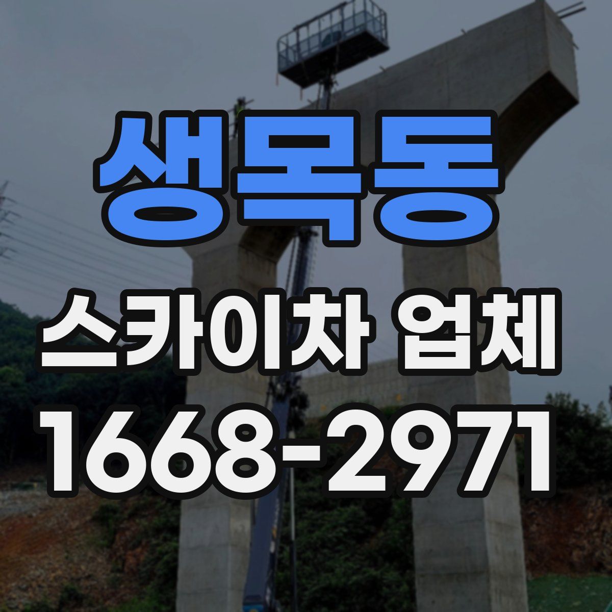 생목동 스카이차 업체