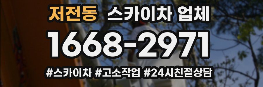저전동 스카이차 업체