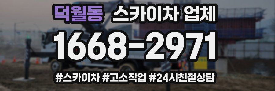 덕월동 스카이차 업체