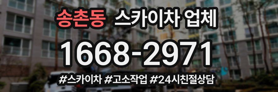 송촌동 스카이차 업체