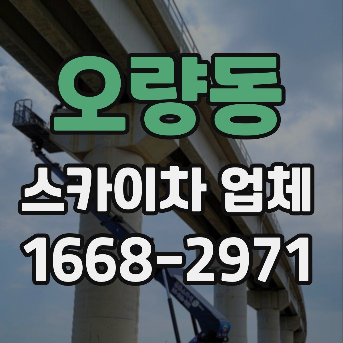 오량동 스카이차 업체