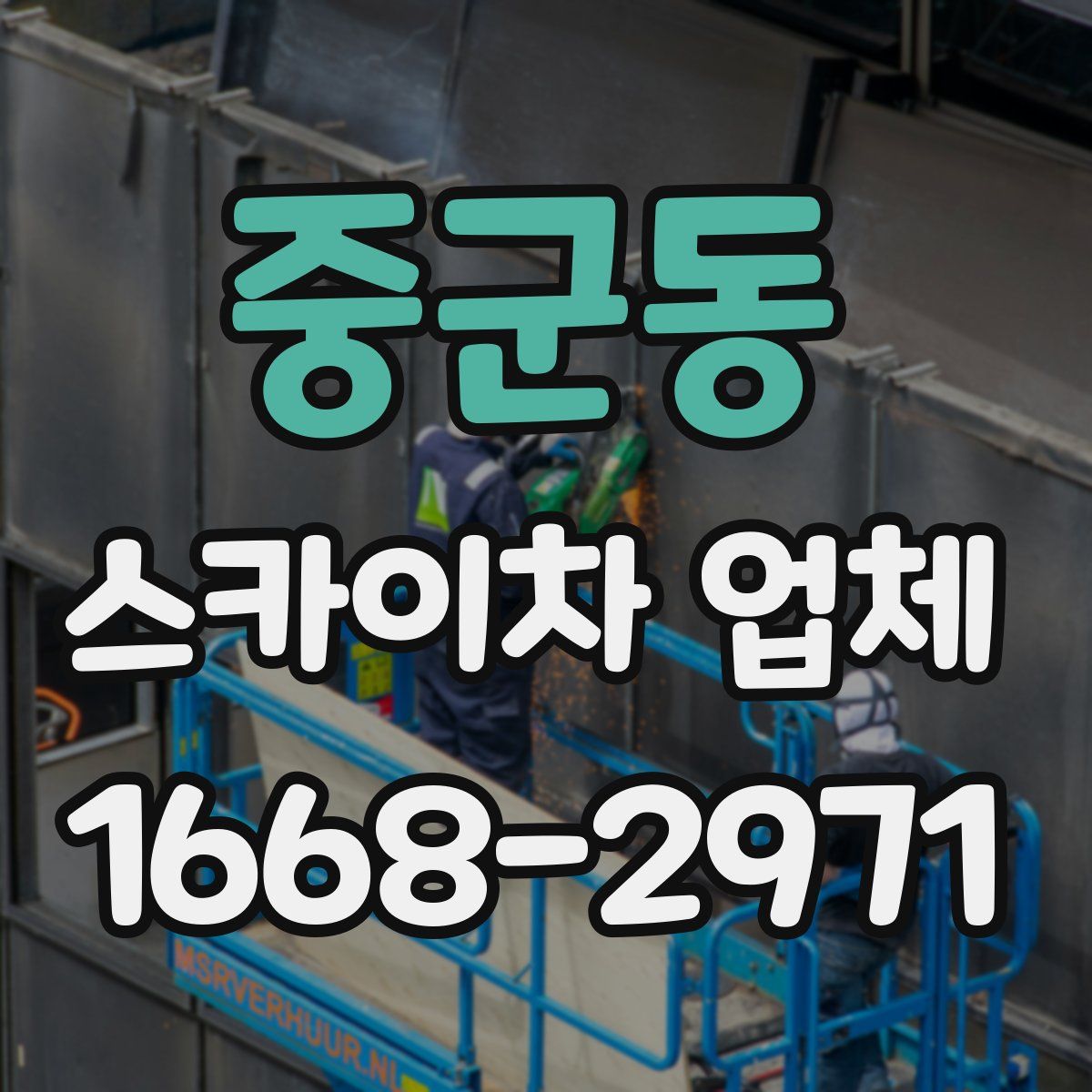 중군동 스카이차 업체