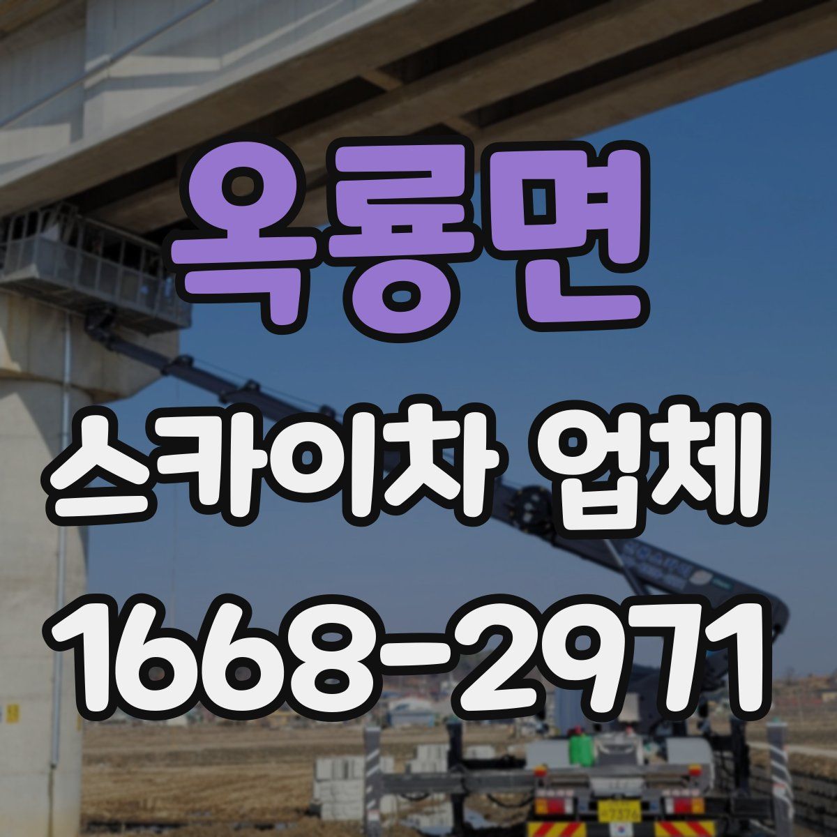 옥룡면 스카이차 업체