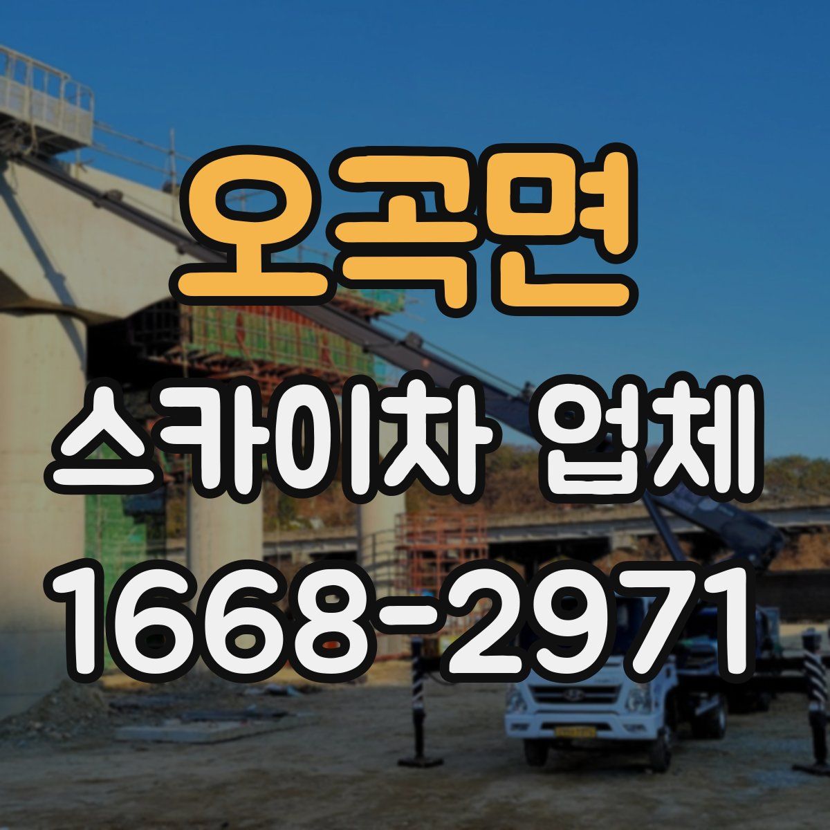 오곡면 스카이차 업체
