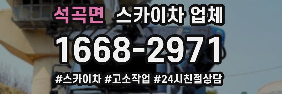 석곡면 스카이차 업체
