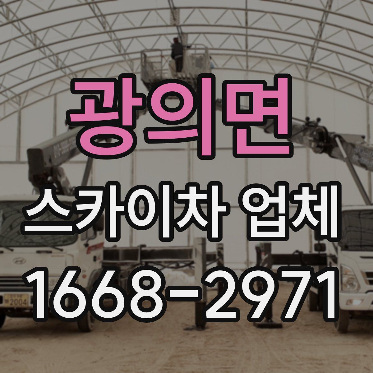 광의면 스카이차 업체