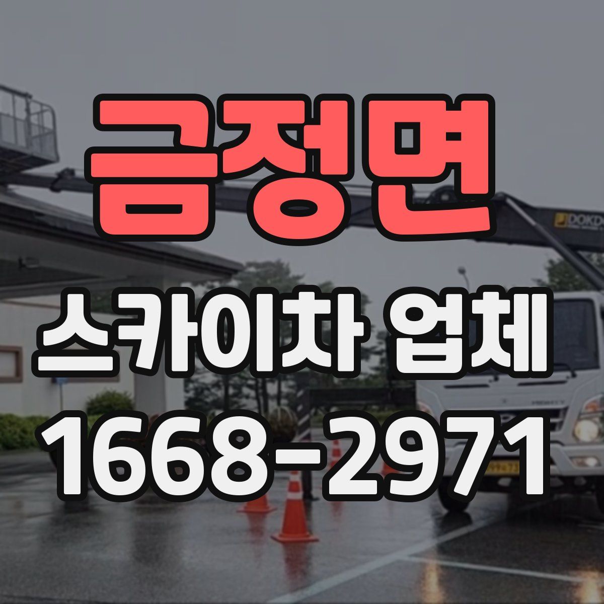 금정면 스카이차 업체