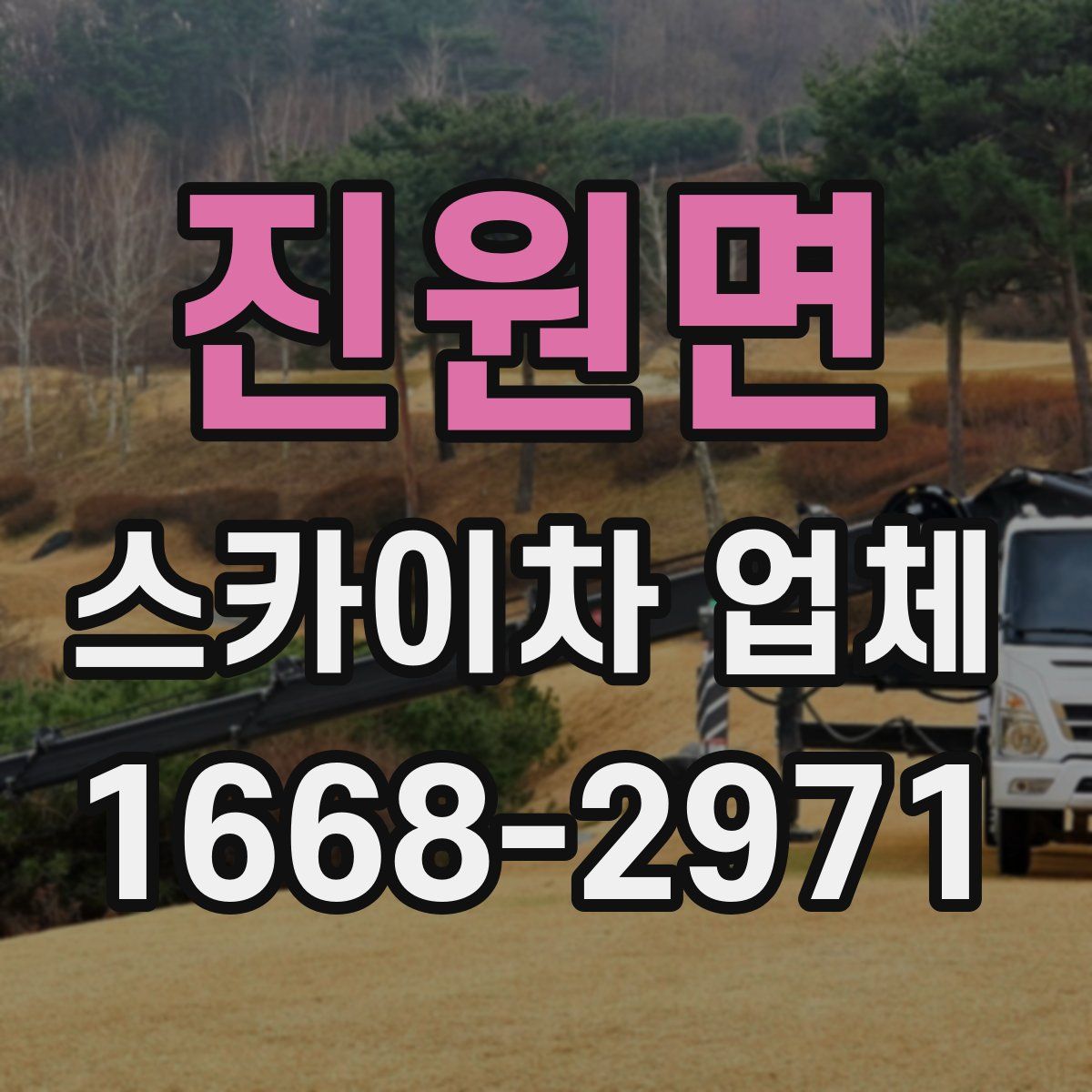 진원면 스카이차 업체