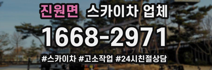진원면 스카이차 업체