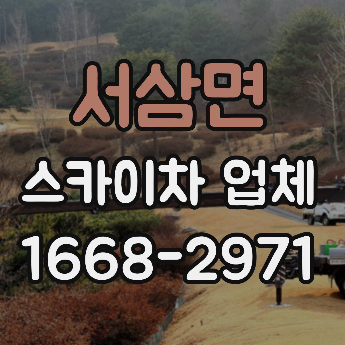 서삼면 스카이차 업체