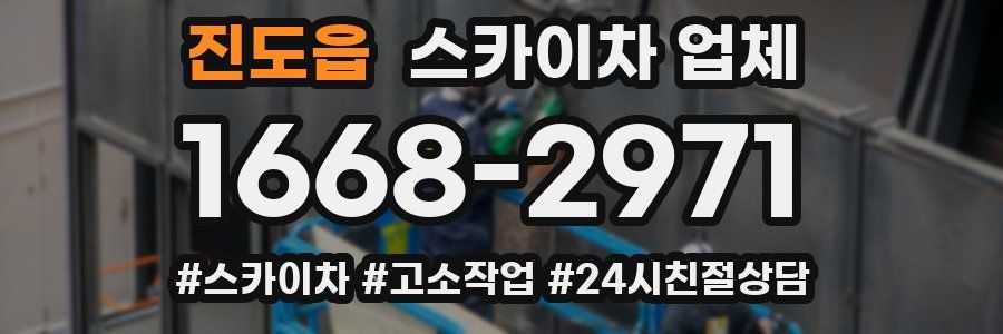 진도읍 스카이차 업체