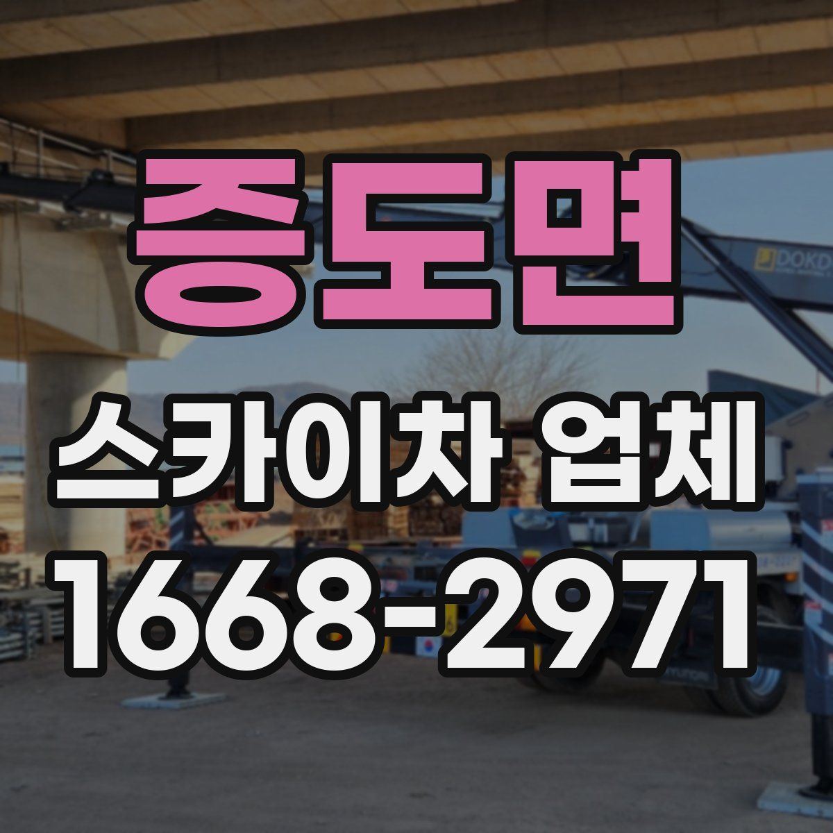 증도면 스카이차 업체