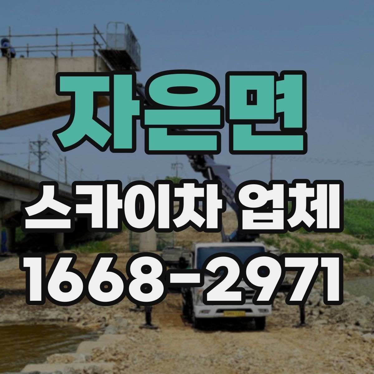 자은면 스카이차 업체