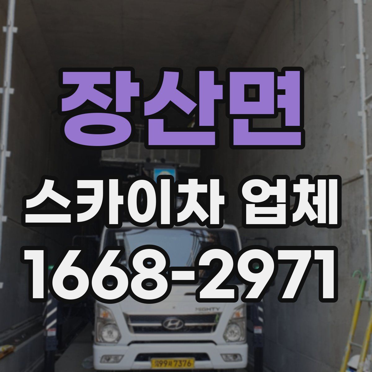 장산면 스카이차 업체