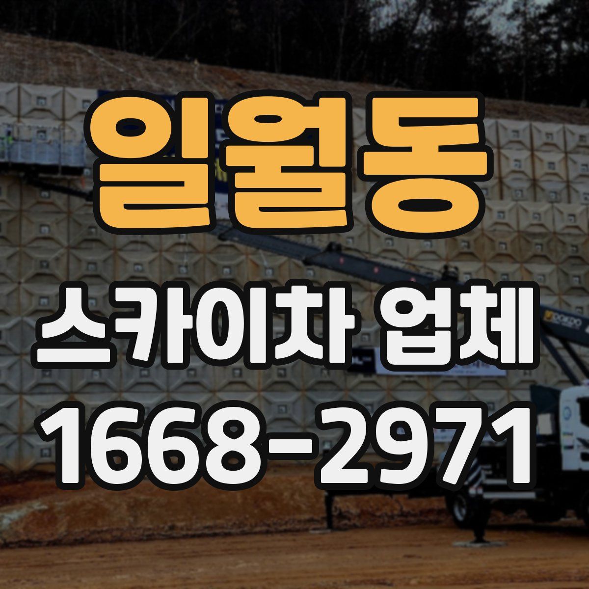 일월동 스카이차 업체