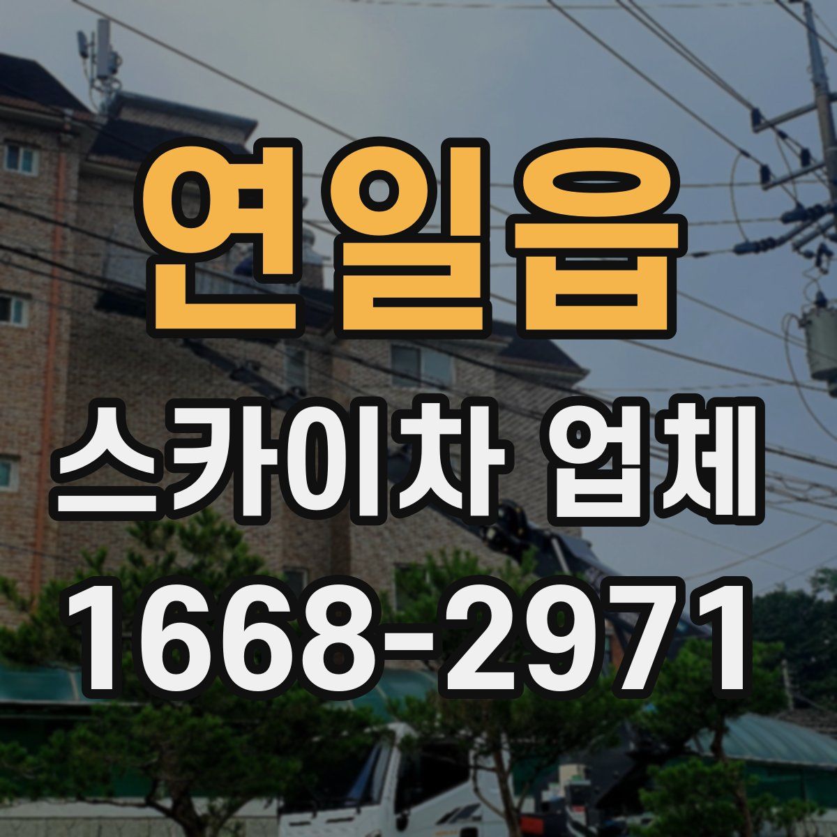연일읍 스카이차 업체