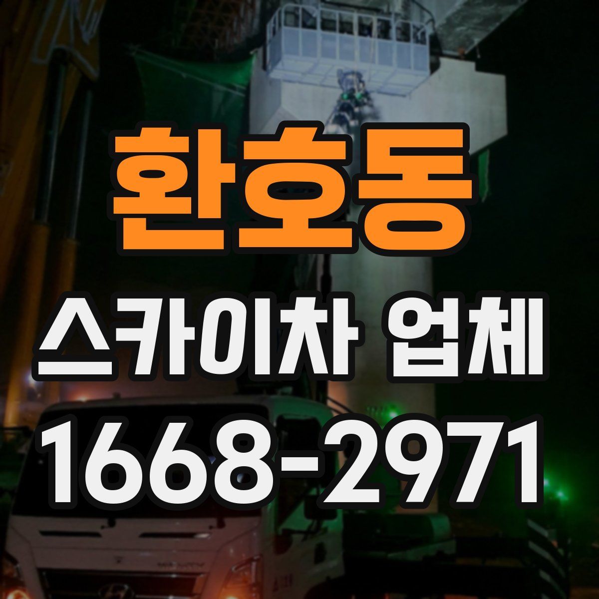 환호동 스카이차 업체