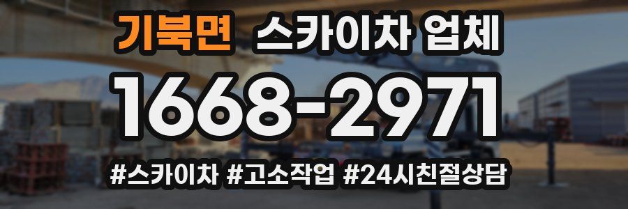 기북면 스카이차 업체