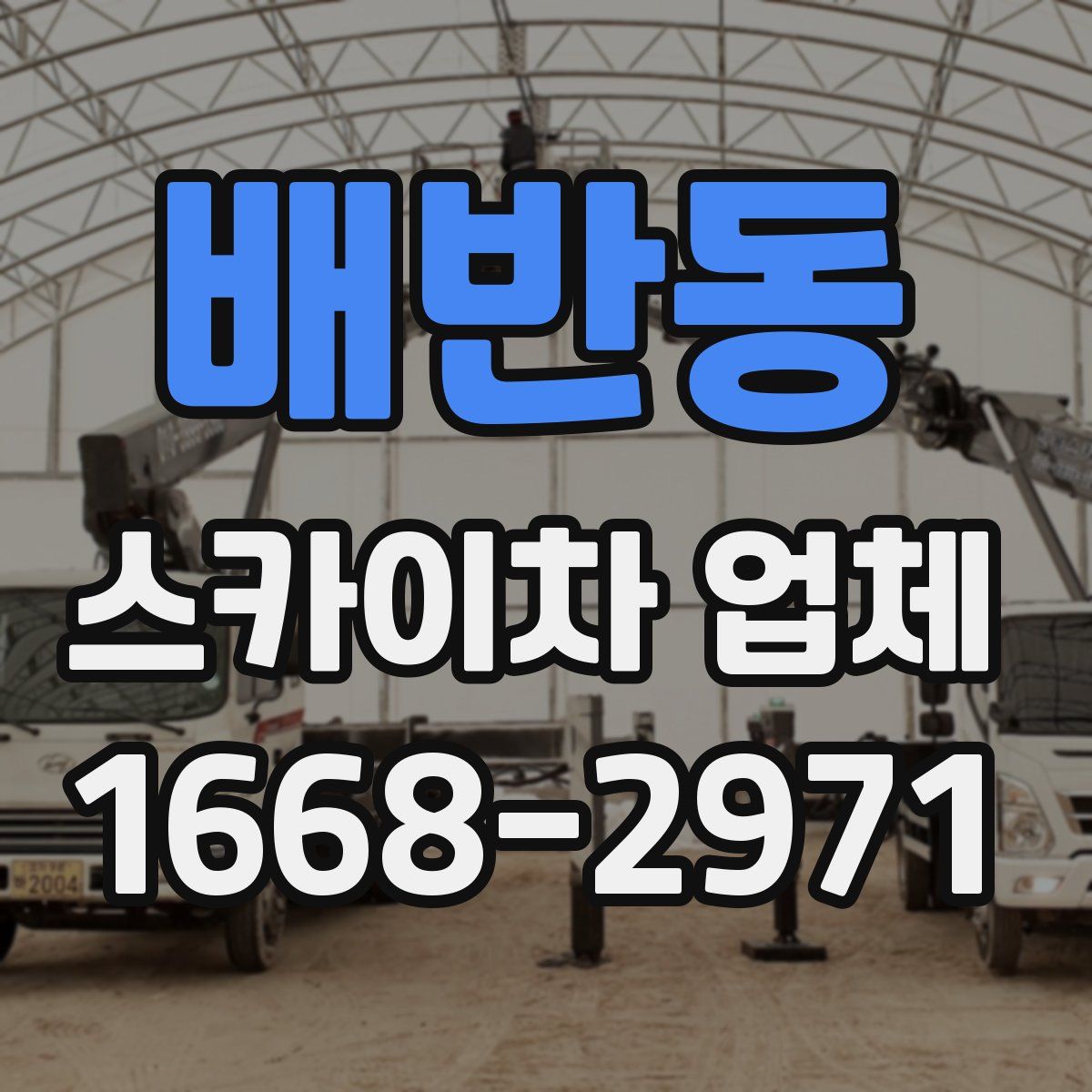 배반동 스카이차 업체