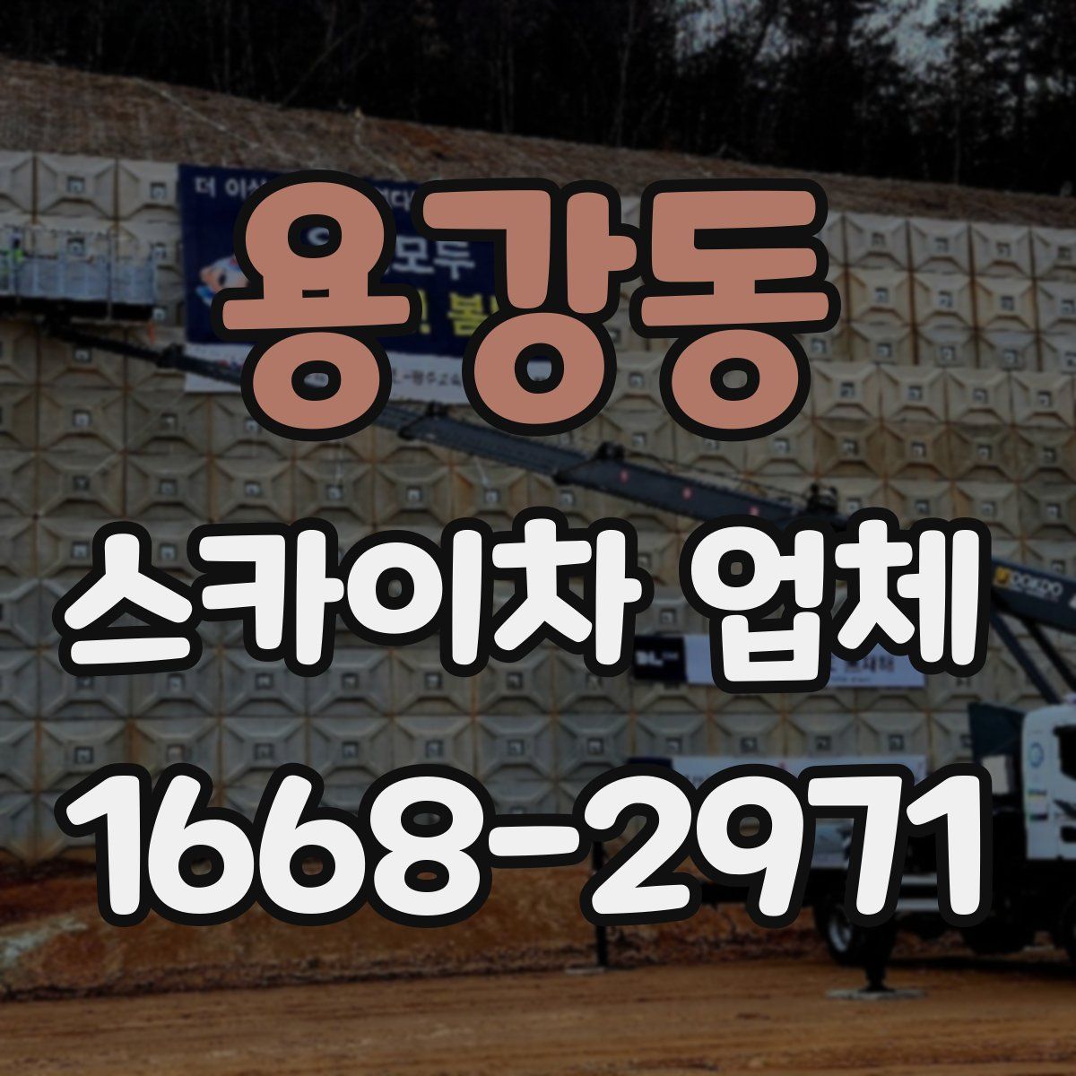 용강동 스카이차 업체
