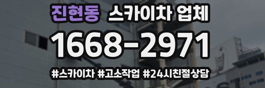 진현동 스카이차 업체