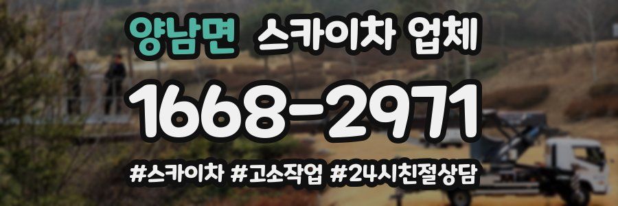 양남면 스카이차 업체