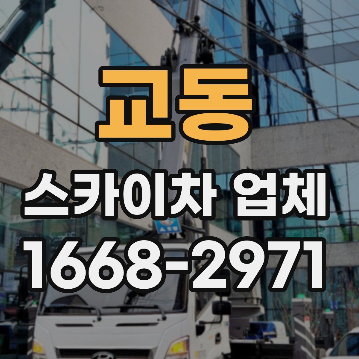 교동 스카이차 업체