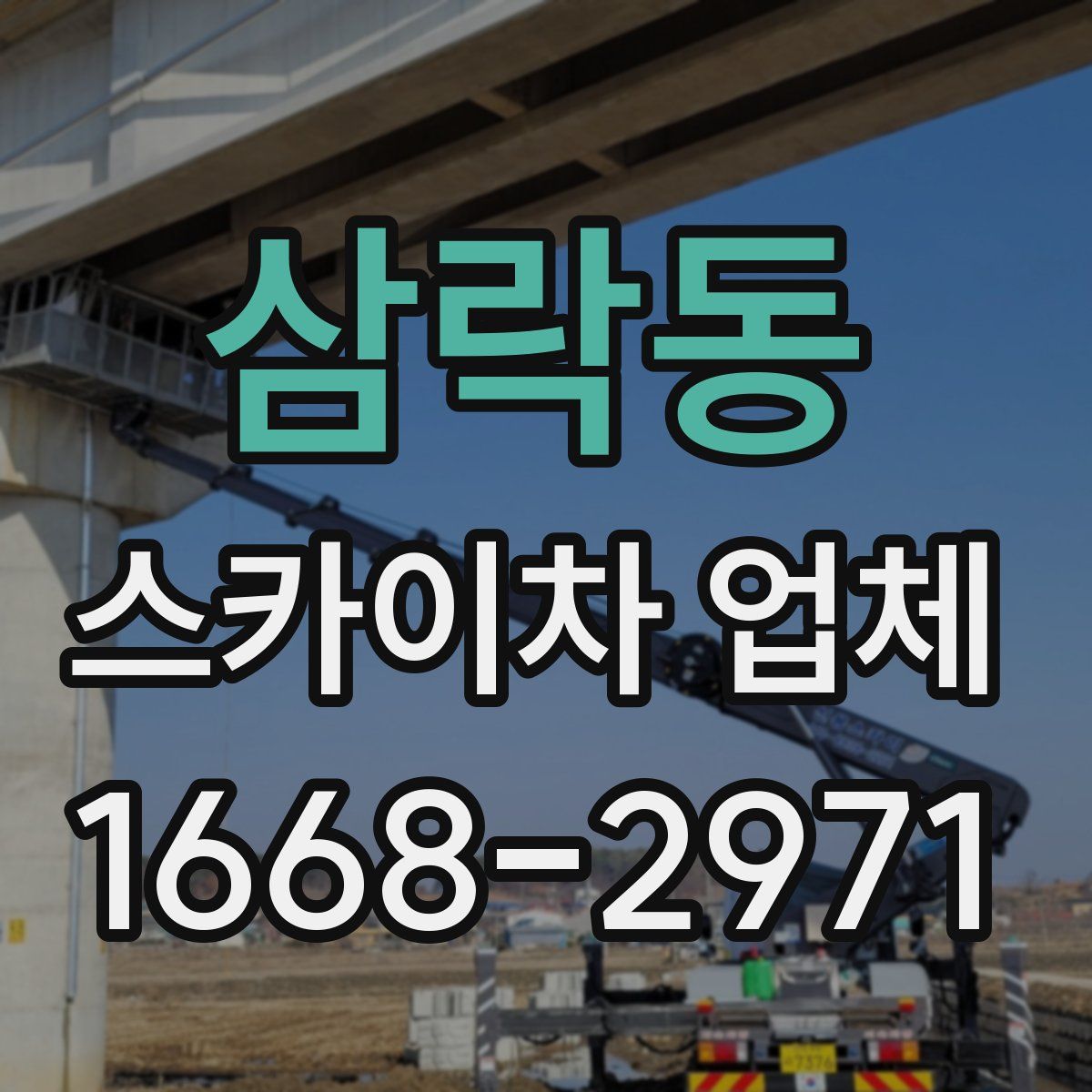 삼락동 스카이차 업체