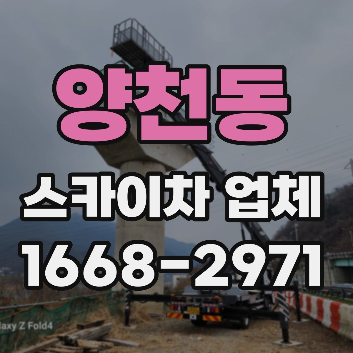 양천동 스카이차 업체